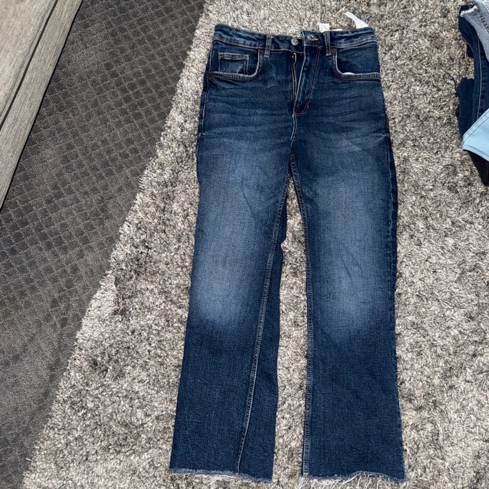 Zara Classic Blue Denim Pants